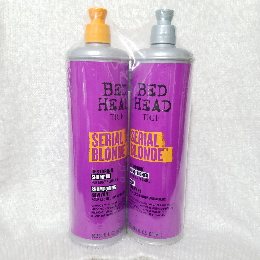 Bedhead Serial Blonde Shampoo and Conditioner, New, 20.29 oz